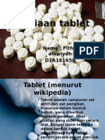 Sediaan Tablet FITHRI