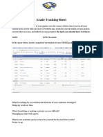 Grade Tracking Sheet-November