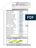 Material Properties, Dimensions, Service Loads