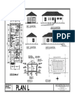 Plan L: East Elevation South Elevation