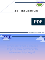 Lesson 8 - The Global City: Education For A Fast Changing World