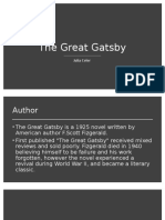 The Great Gatsby: Fitzgerald's Tale of Love, Wealth, and Tragedy in the 1920s