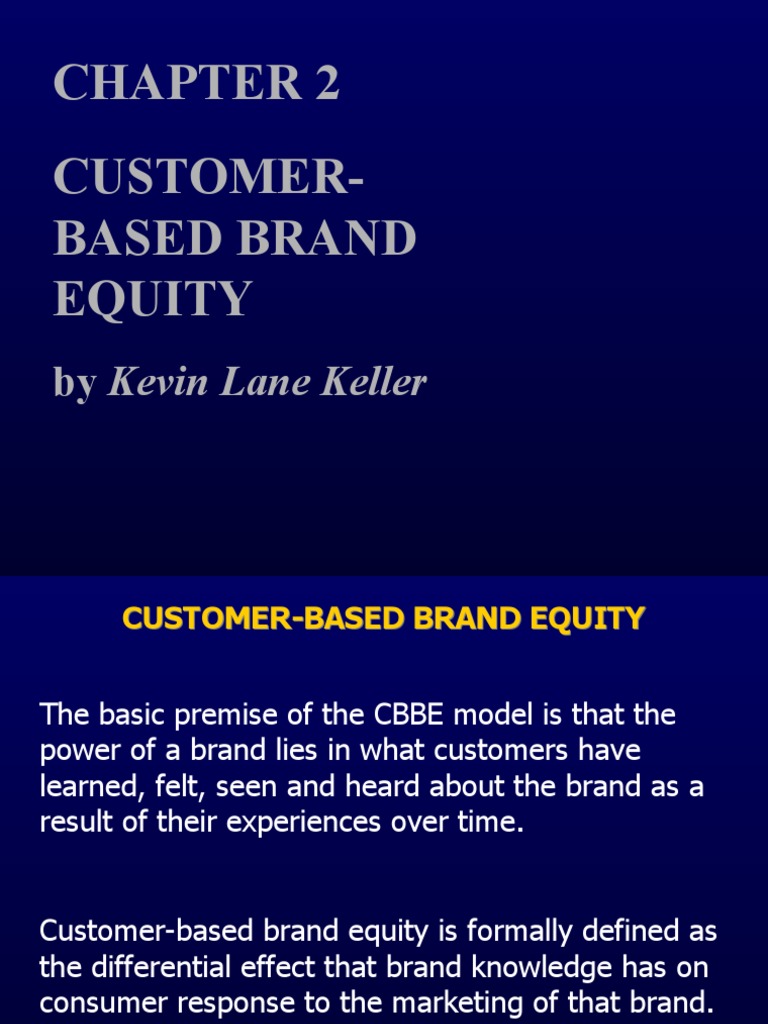 Customer-Based Brand Equity: by Kevin Lane Keller | PDF | Brand | Memory