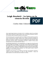 Saiz Cidoncha, Carlos - Leigh Brackett _ La Epica En La Ciencia Ficcion.doc