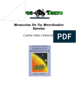 Saiz Cidoncha, Carlos - Memorias de Un Merodeador Estelar