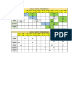 Isnin Selasa Rabu Khamis Jumaa T: Jadual Waktu Persendirian