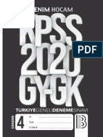 2020 Tg4 BenimHocam GKGY PDF