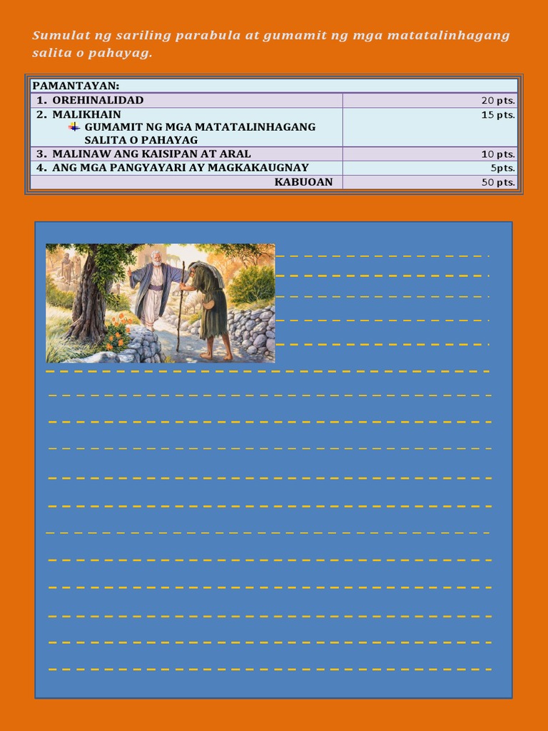 Parabula Q3 WK1 | PDF