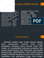 Kelompok 1 HIPOTIROID DAN HIPERTIROID