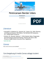 Perencanaan Bandar Udara: Pertemuan 9