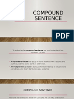 Compound Sentence (1)