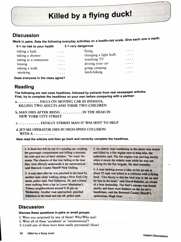 Killed by A Flying Duck PDF | PDF
