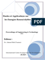 Etudes Et Applications Sur Les Energies Renouvelables