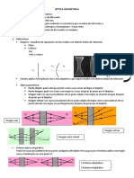 ÓPTICA GEOMÉTRICA Teoria