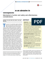 Baking Soda As An Abrasive in Toothpastes: Mechanism of Action and Safety and Effectiveness Considerations