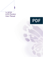 G Series LCD Monitor User Manual