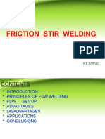 Friction Stir Welding: Presented by N.K Nawaz