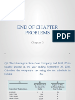 End of Chapter Problems ch3