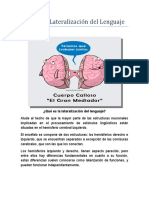 Resumen - Lateralización Del Lenguaje