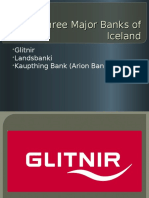 Three Major Banks of Iceland