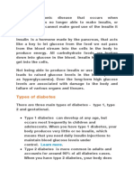 Types of Diabetes: Diabe