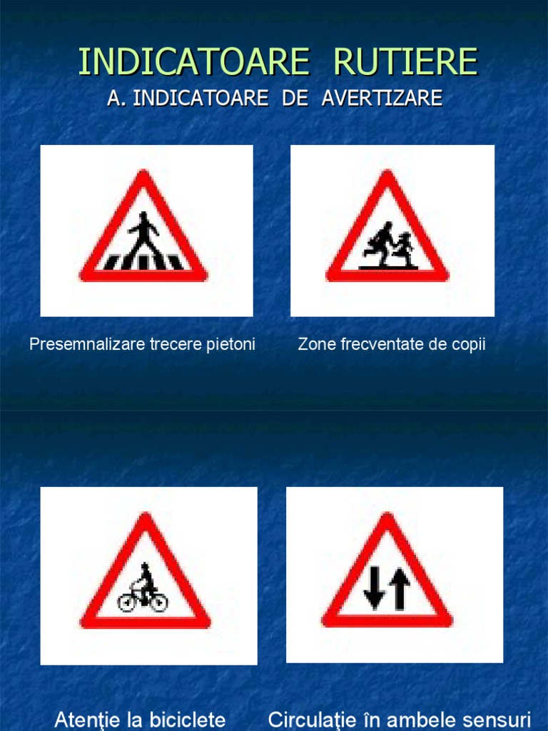 Indicatoare Rutiere | PDF