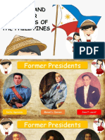 Current and Former Presidents of The Philippines
