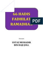 66 Hadis Fadhilat Ramadhan PDF