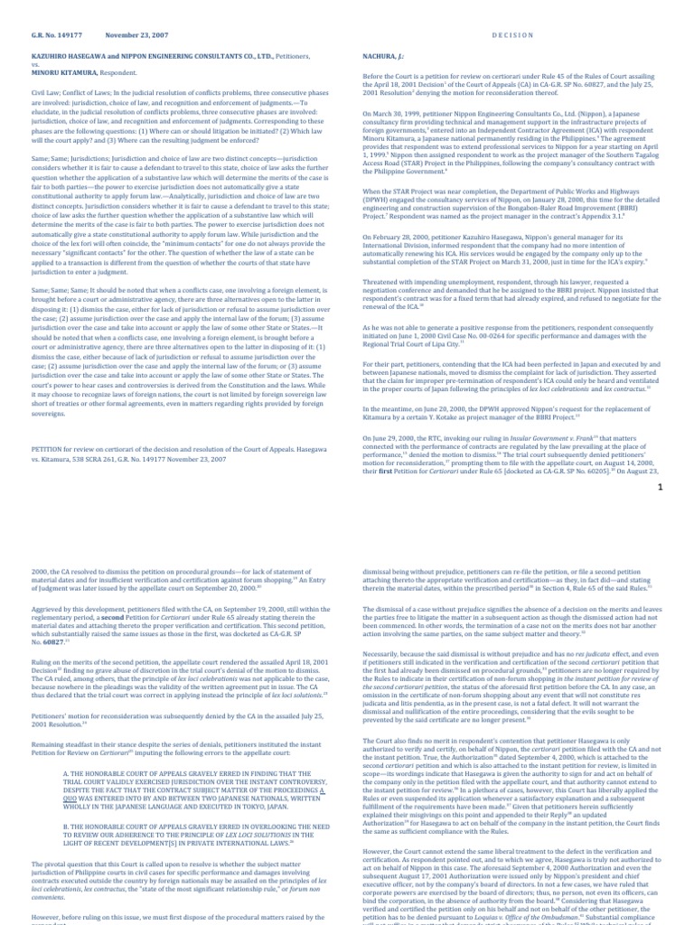 COF 1st Batch | PDF | Lawsuit | Jurisdiction