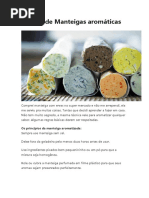 Receita de Manteigas aromáticas