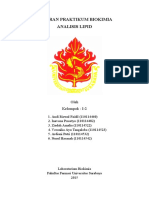 Tugas Makalah Praktikum Biokimia LIPID