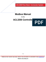 Modbus Manual ACL3200 Controller: For The