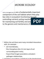 I. SOIL MICROBE ECOLOGY