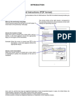 About These Advanced Instructions (PDF Format) : Move To The Previously Read Page