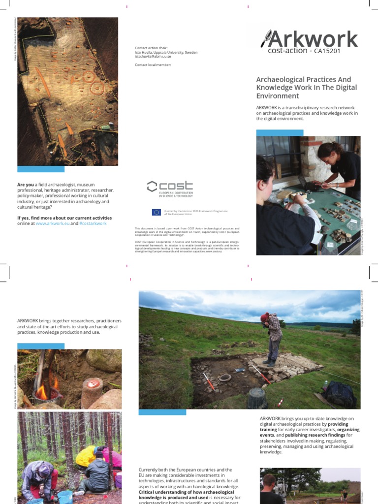 ARKWORK: Digital Archaeology Practices | PDF | Archaeology | European Union