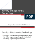 Faculty of Engineering Technology: Prepared By: Bashar Emad Al-Khammash