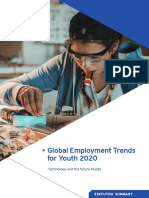 Global Employment Trends for Youth 2020: Technology and the future of jobs