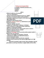 Prelucrarea Mansetelor