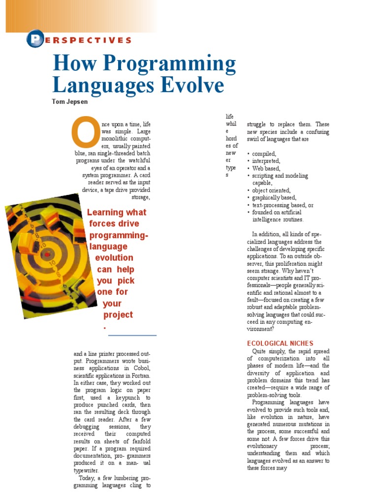 How Programming Languages WORD | PDF | Markup Language | World Wide Web