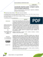 Endophytic Fungi in Economically Important Plants: Ecological Aspects, Diversity and Potential Biotechnological Applications