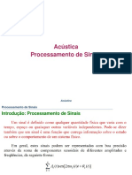 Acústica e Processamento de Sinais