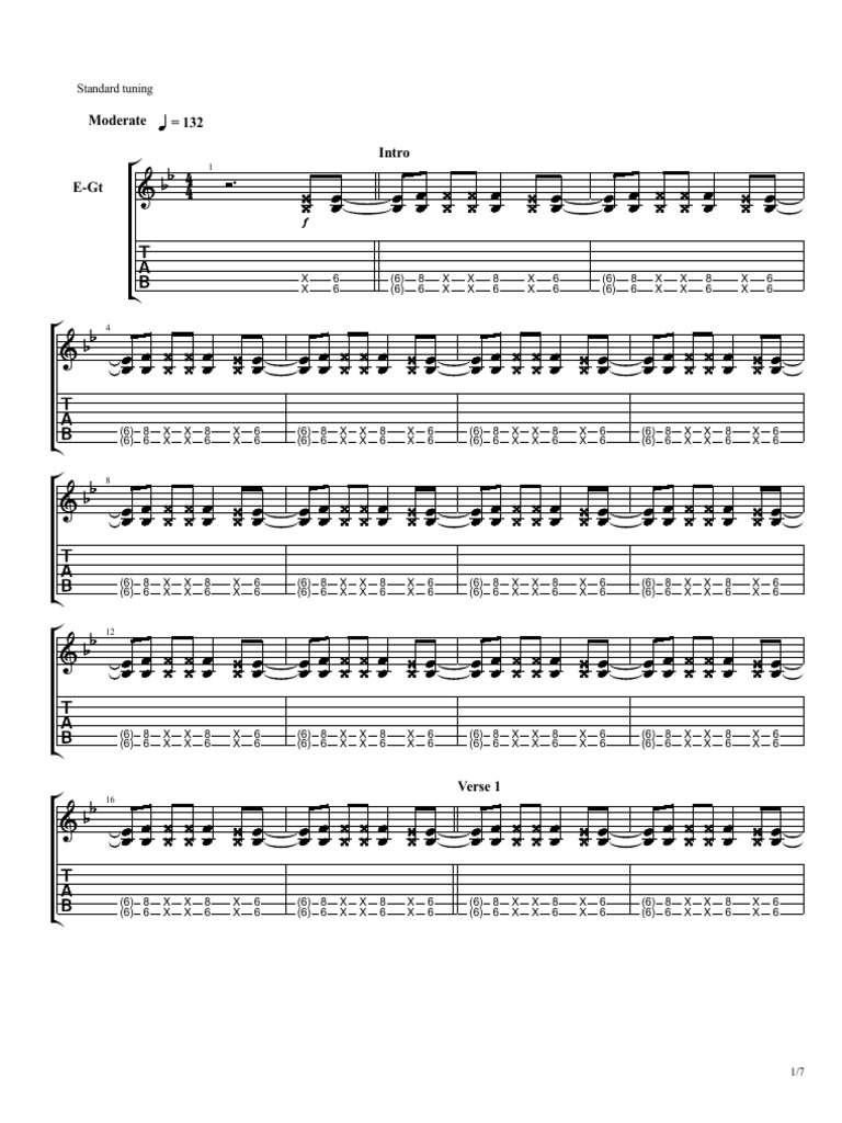 Ac DC - Its A Long Way To The Top (Ritmica) | PDF | Songs | Rock Music