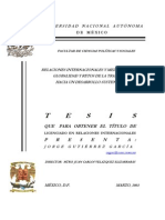 Relaciones internacionales y desarrollo sustentable