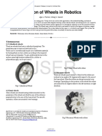 Selection of Wheels in Robotics PDF