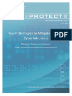 Au DoD DSD - Strategies To Mitigate Targeted Cyber Intrusions - Mandatory Requirements (2013-07)