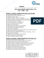 Temario de Estructuras - 0 PDF