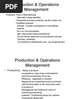 Download Production and Operations Management by Ravi Kumar SN46017006 doc pdf