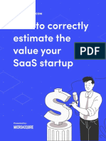 How To Value Your SaaS Startup