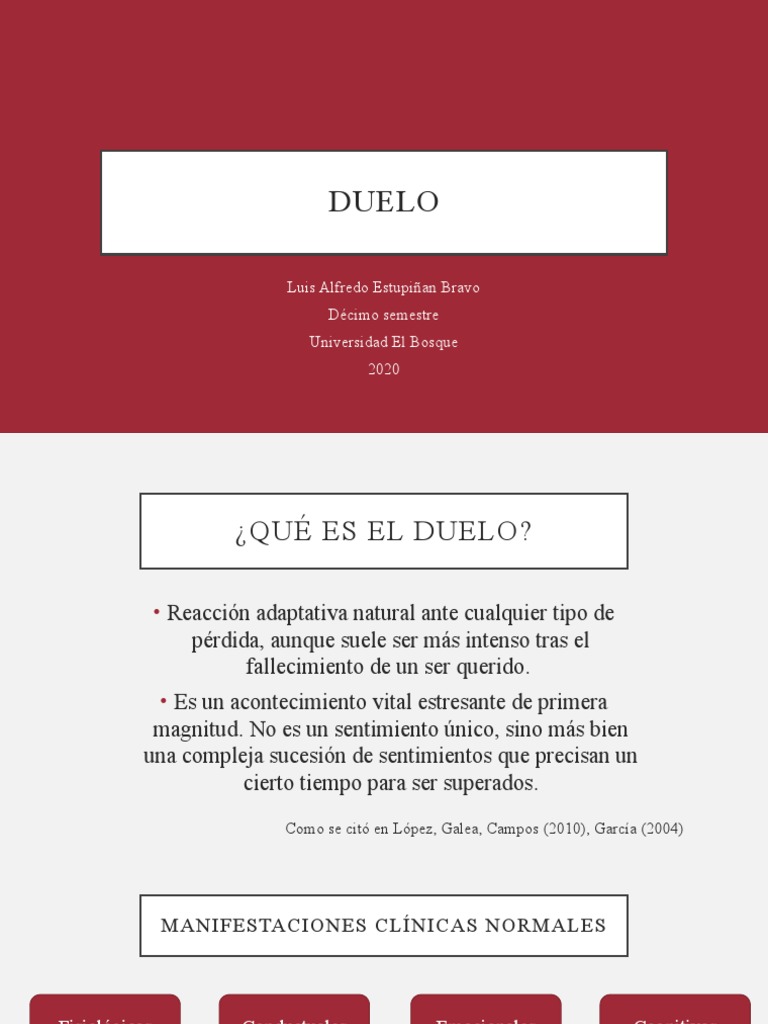Tipos y fases del duelo en adolescentes | PDF | Dolor | Las emociones