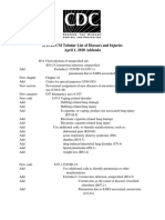 ICD-10-CM Tabular List of Diseases and Injuries April 1, 2020 Addenda